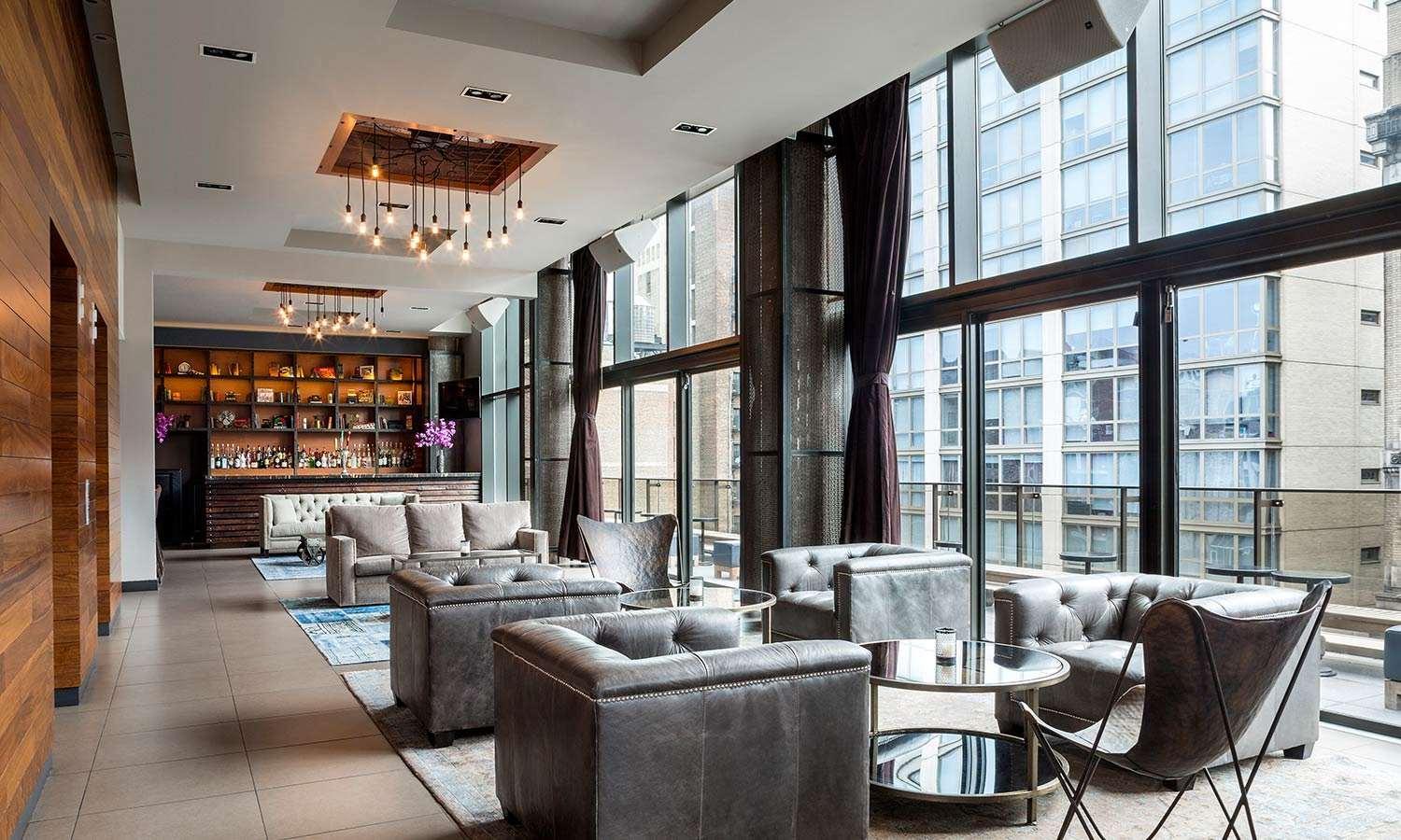Royalton Park Avenue Ξενοδοχείο Νέα Υόρκη Εξωτερικό φωτογραφία The 12th floor lounge at the InterContinental